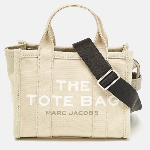 Marc Jacobs Beige/Light Green Canvas Small The Tote Bag - Marc Jacobs - Modalova