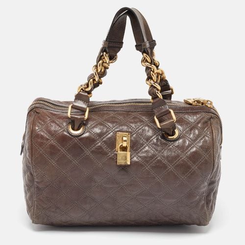 Marc Jacobs Beige Quilted Leather Westside Boston Bag - Marc Jacobs - Modalova