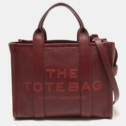 Marc Jacobs Burgundy Leather Medium The Tote Bag - Marc Jacobs - Modalova