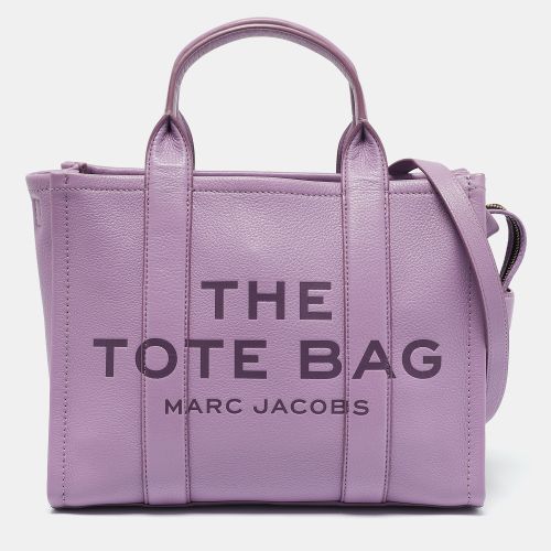 Marc Jacobs Purple Leather Medium The Tote Bag - Marc Jacobs - Modalova