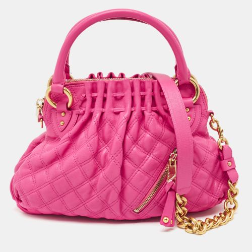 Marc Jacobs Pink Quilted Leather Small Cecilia Shoulder Bag - Marc Jacobs - Modalova
