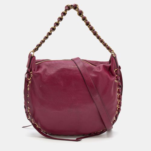 Leather Lace Nomad Hobo - Marc Jacobs - Modalova