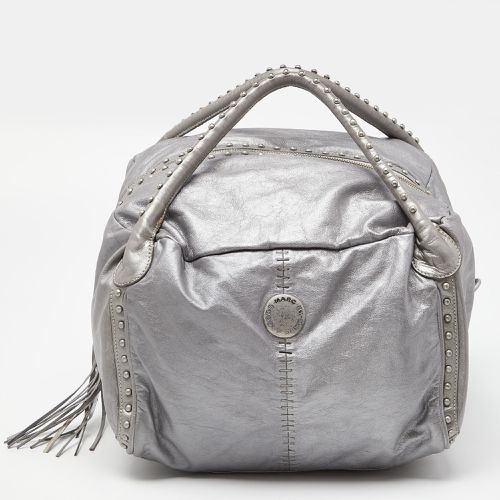 Marc Jacobs Grey Leather Studded Hobo - Marc Jacobs - Modalova