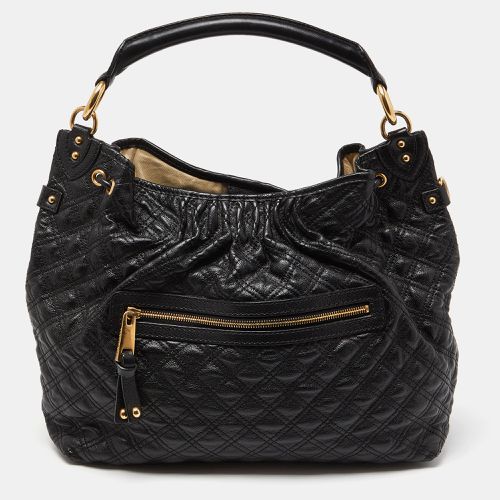 Marc Jacobs Black Quilted Leather Stam Hobo - Marc Jacobs - Modalova