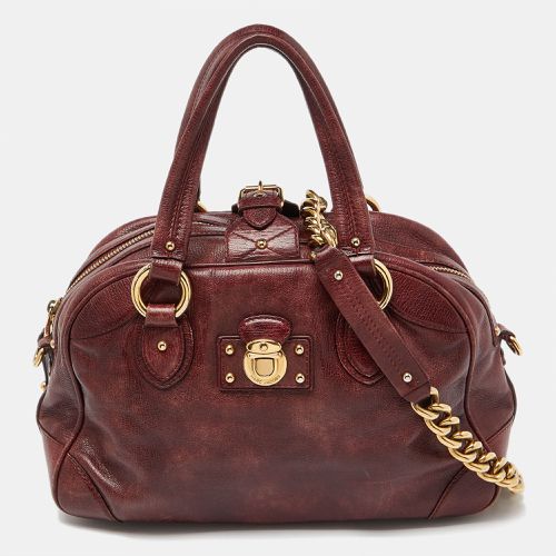 Marc Jacobs Burgundy Leather Satchel - Marc Jacobs - Modalova