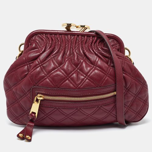 Marc Jacobs Red Quilted Leather Little Stam Shoulder Bag - Marc Jacobs - Modalova