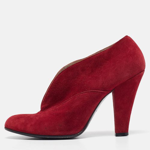 Marc Jacobs Red Suede Ankle Boots Size 39.5 - Marc Jacobs - Modalova