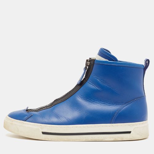 Marc Jacobs Blue Leather High Top Sneakers Size 36 - Marc Jacobs - Modalova