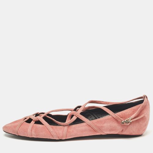 Marc Jacobs Pink Suede Ballet Flats Size 37 - Marc Jacobs - Modalova