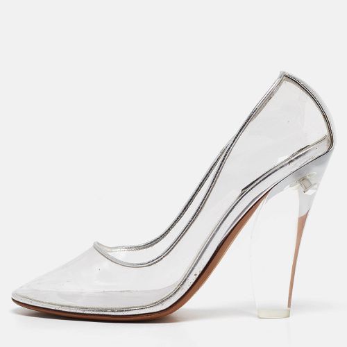 Marc Jacobs Transparent Leather and PVC Block Heel Pumps Size 38 - Marc Jacobs - Modalova