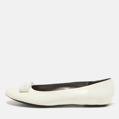 Marc Jacobs White Patent Leather Ballet Flats Size 37 - Marc Jacobs - Modalova