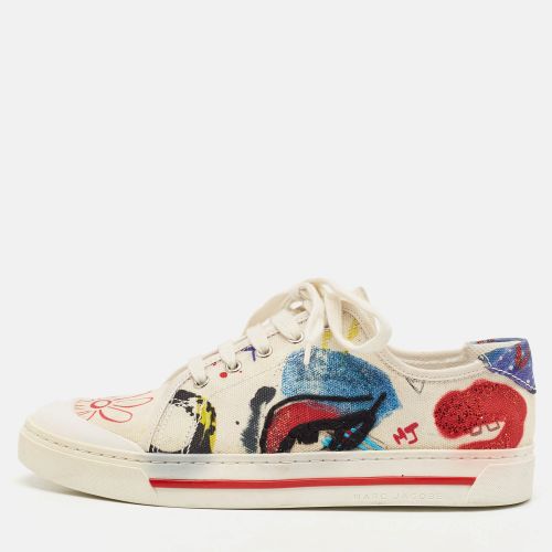 Marc Jacobs Multicolor Printed Canvas Christy Pave Sneakers Size 39 - Marc Jacobs - Modalova