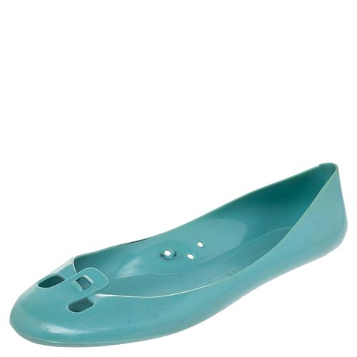 Marc Jacobs Blue Rubber Ballet Flats Size 38 - Marc Jacobs - Modalova