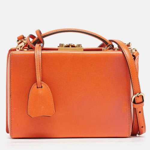 Mark Cross Orange Leather Small Grace Box Bag - Mark Cross - Modalova