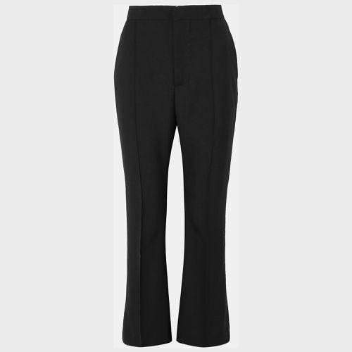 Marni Black Virgin Wool Flared Trousers Size 46 - Marni - Modalova