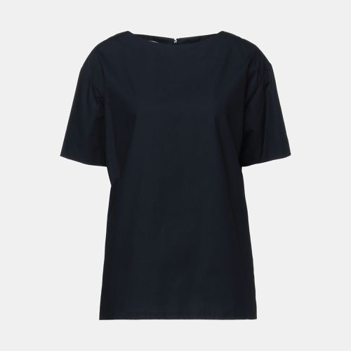 Marni Navy Blue Cotton Short Sleeve Top S (IT 40) - Marni - Modalova