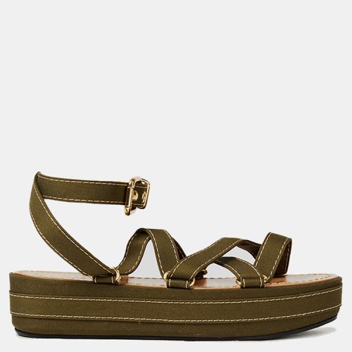 Marni Green Platform Sandals Size Size 40 - Marni - Modalova