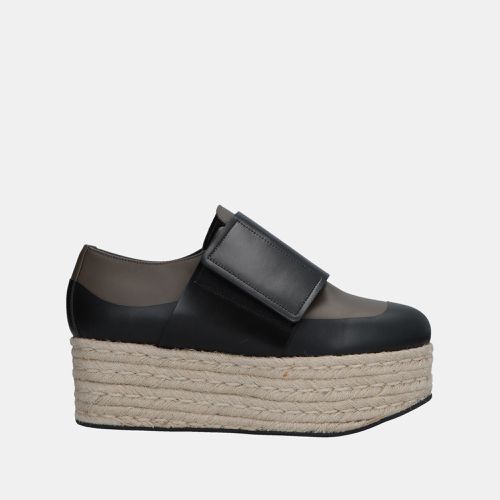 Marni Leather Platform Espadrille Sneakers 40 - Marni - Modalova