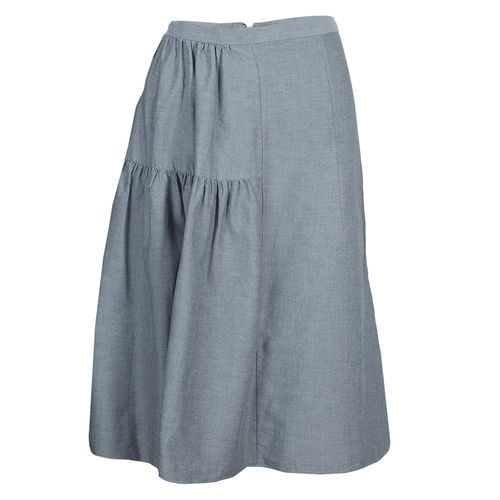 Marni Grey Gathered Cotton Skirt S - Marni - Modalova