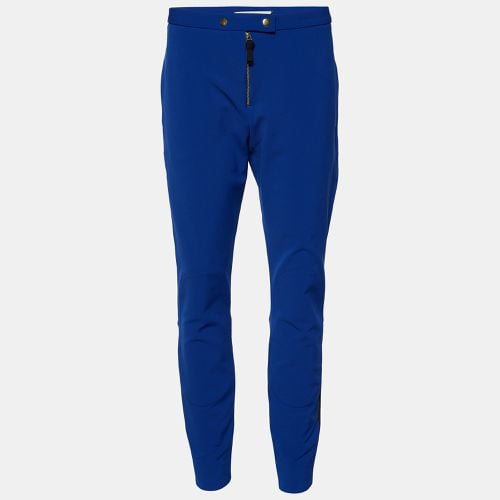 Marni Royal Blue Stretch Knit Zip Detail Leggings M - Marni - Modalova