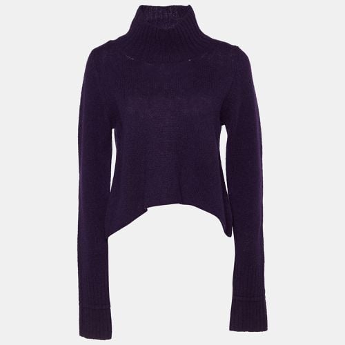 Marni Purple Wool Knit Turtle Neck Sweater M - Marni - Modalova