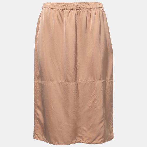 Marni Beige Satin Midi Skirt M - Marni - Modalova