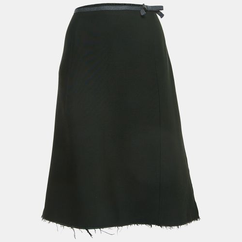 Dark Wool Blend Midi Skirt M - Marni - Modalova