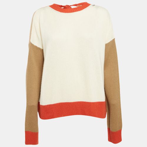 Marni Multicolor Cashmere Knit Open Back Sweater M - Marni - Modalova