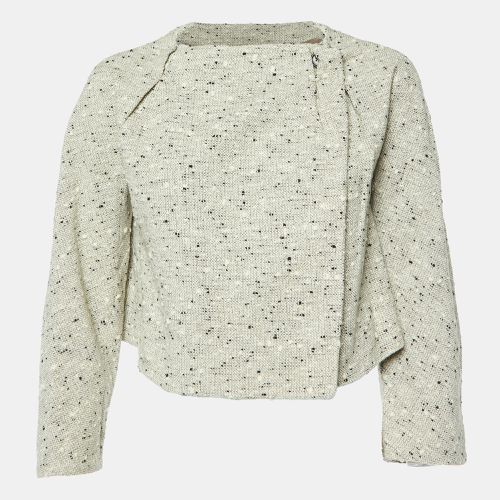 Marni Beige Boucle Tweed Wrap-Around Jacket M - Marni - Modalova