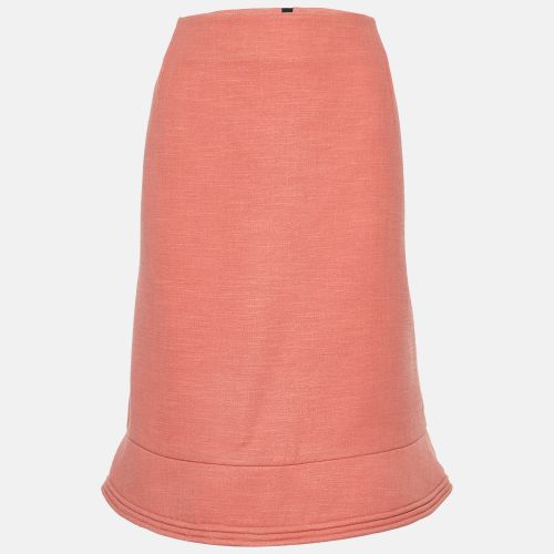 Coral Wool A-Line Skirt L - Marni - Modalova