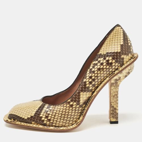 Marni Yellow/Black Python Pumps Size 40 - Marni - Modalova