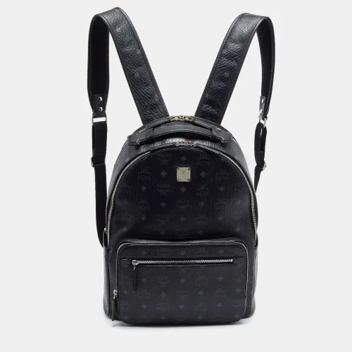 Stark Medium Visetos Coated Canvas Backpack - MCM - Modalova