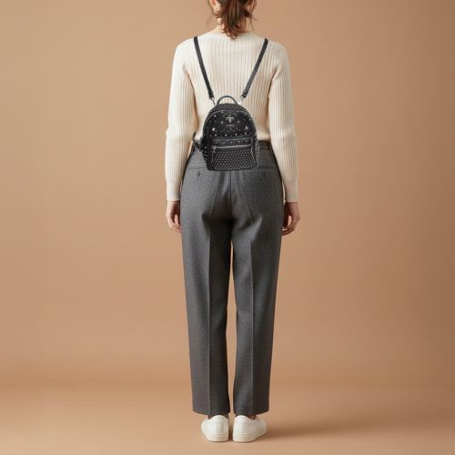 Stark-Bebe Boo Mini Leather Backpack - MCM - Modalova