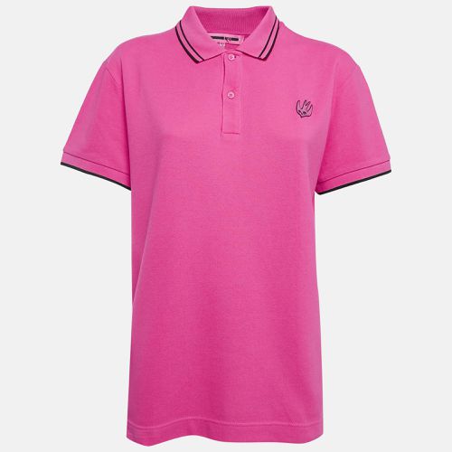 McQ by Alexander McQueen Pink Cotton Pique Polo T-Shirt L - McQ by Alexander McQueen - Modalova