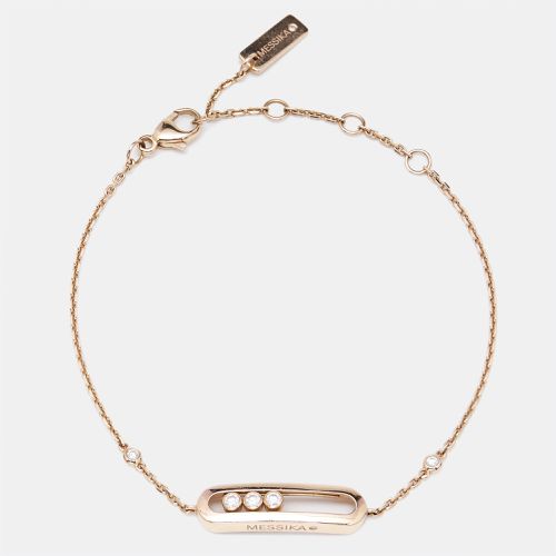 Baby Move Diamonds 18k Rose Bracelet - Messika - Modalova