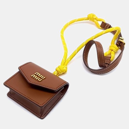 Code Trick bag charm and keyring - Miu Miu - Modalova