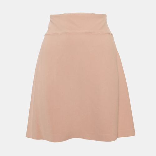 Miu Miu Pink Crepe Mini Skirt S - Miu Miu - Modalova
