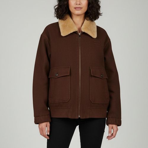 Wool Blend Zip Up Jacket M - Miu Miu - Modalova