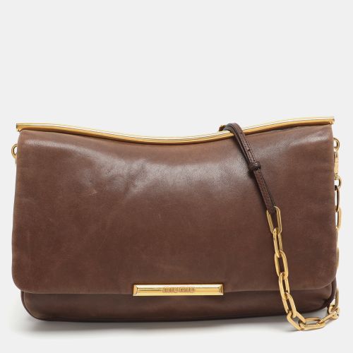 Frame Leather Shoulder Bag - Miu Miu - Modalova