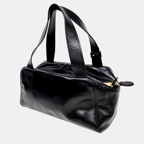 BB182 Leather Top Handle Bag - Miu Miu - Modalova