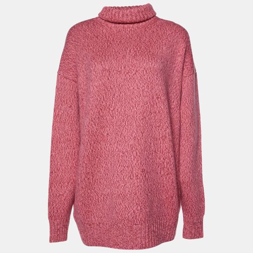 Miu Miu Pink Cashmere Wool Turtleneck Sweater Dress XS - Miu Miu - Modalova