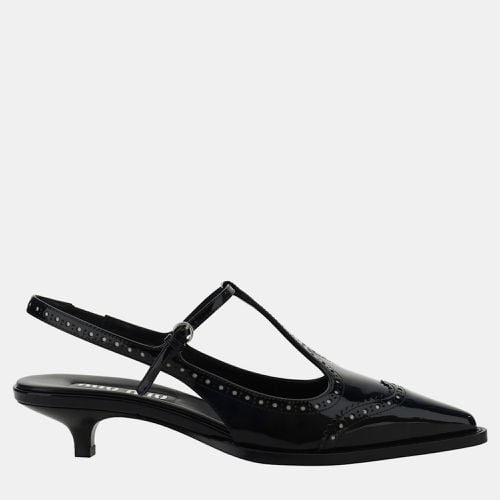 Miu Miu Black Patent Leather Pumps EU 37 - Miu Miu - Modalova