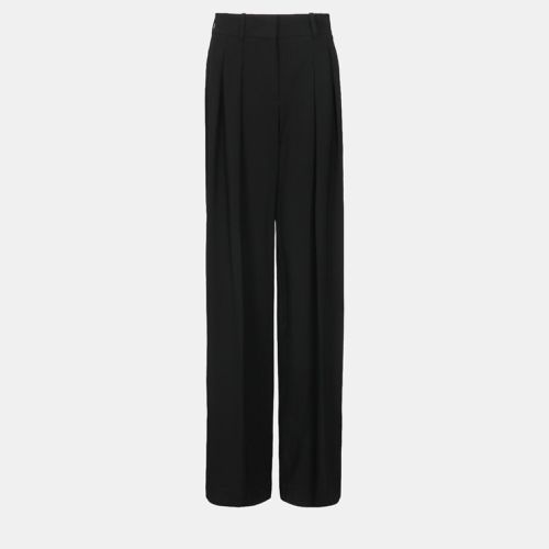 Michael Kors Black Wide-leg Slouch Trousers XS/S - Michael Kors - Modalova