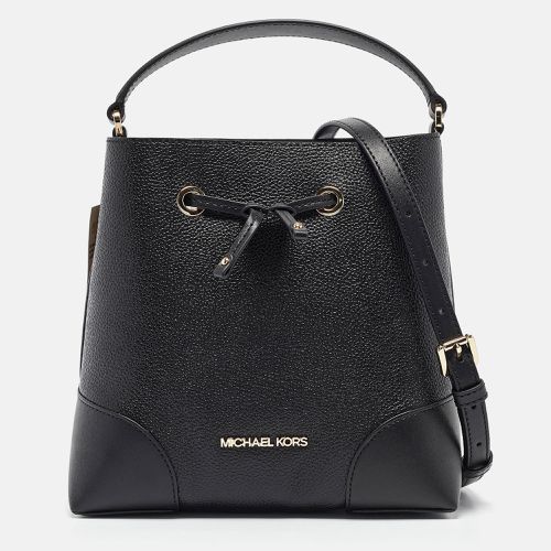 Michael Kors Black Leather Medium Mercer Bucket Bag - Michael Kors - Modalova