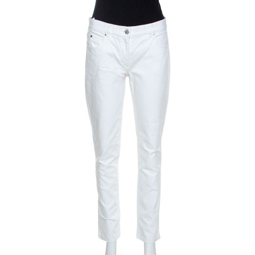 Michael Kors White Denim Straight Fit Jeans M - Michael Kors - Modalova