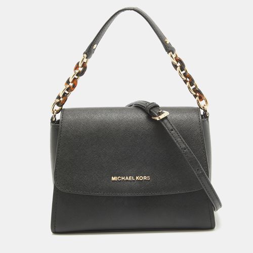 Michael Kors Black Saffiano Leather Sofia Top Handle Bag - Michael Kors - Modalova