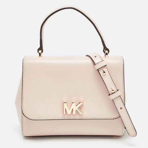 Michael Kors Light Pink Leather Small Mott Top Handle Bag - Michael Kors - Modalova