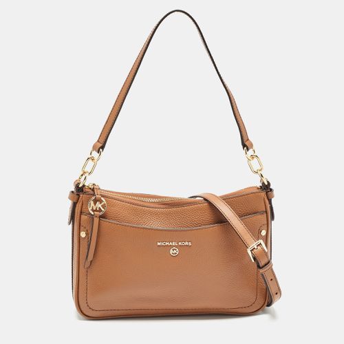 Michael Kors Brown Leather Medium Jet Set Shoulder Bag - Michael Kors - Modalova