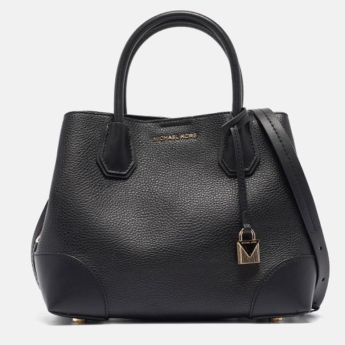 Michael Kors Black Leather Small Mercer Gallery Tote - Michael Kors - Modalova