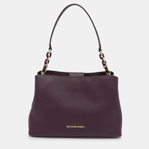 Michael Kors Purple Leather Sofia Satchel - Michael Kors - Modalova